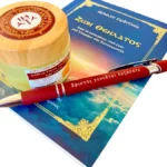 Bιβλίο «Ζωή Θεήλατος», στυλό και κηραλοιφή με μαστίχα