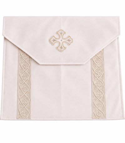 Θήκη προσφόρου λευκή σχέδιο 6