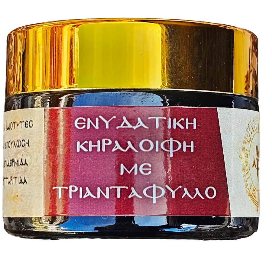 Ενυδατική κηραλοιφή με αιθέριο έλαιο τριαντάφυλλου