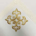 Καρέ αρτοκλασίας λευκό σχέδιο 2