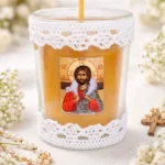 Κεράκι προσευχής μὲ καθαρὸ κερί