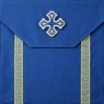 Μπλε θήκη προσφόρου σχέδιο 2