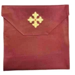 Θήκη προσφόρου μπορντώ σχέδιο 4