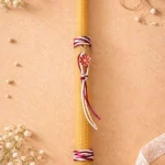 Λαμπάδα "Κόκκινη μαργαρίτα"