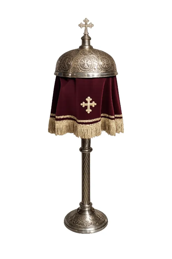 Κάλυμμα αντιδωροθήκης μπορντώ Κάλυμμα αντιδωροθήκης μπορντώ