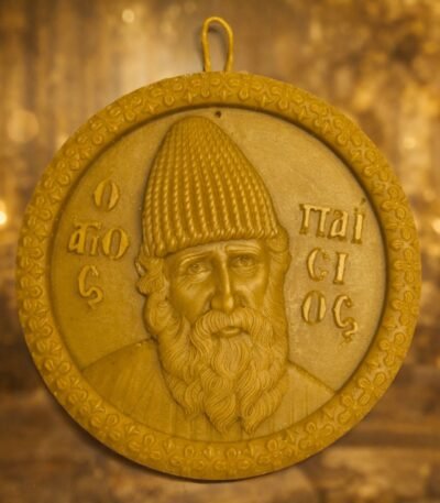 Άγιος Παϊσιος-κέρινη εικόνα