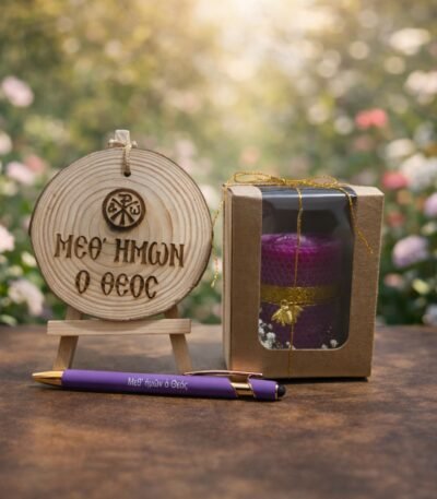 Μεθ' ημών ο Θεός-σετ3 πασχαλινό δώρο