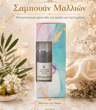 Σαμπουάν Μαλλιών με Βιολογικό Ελαιόλαδο