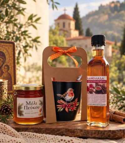 Μέλι Πεύκου, Κανελλάδα & Κεραμική Κούπα