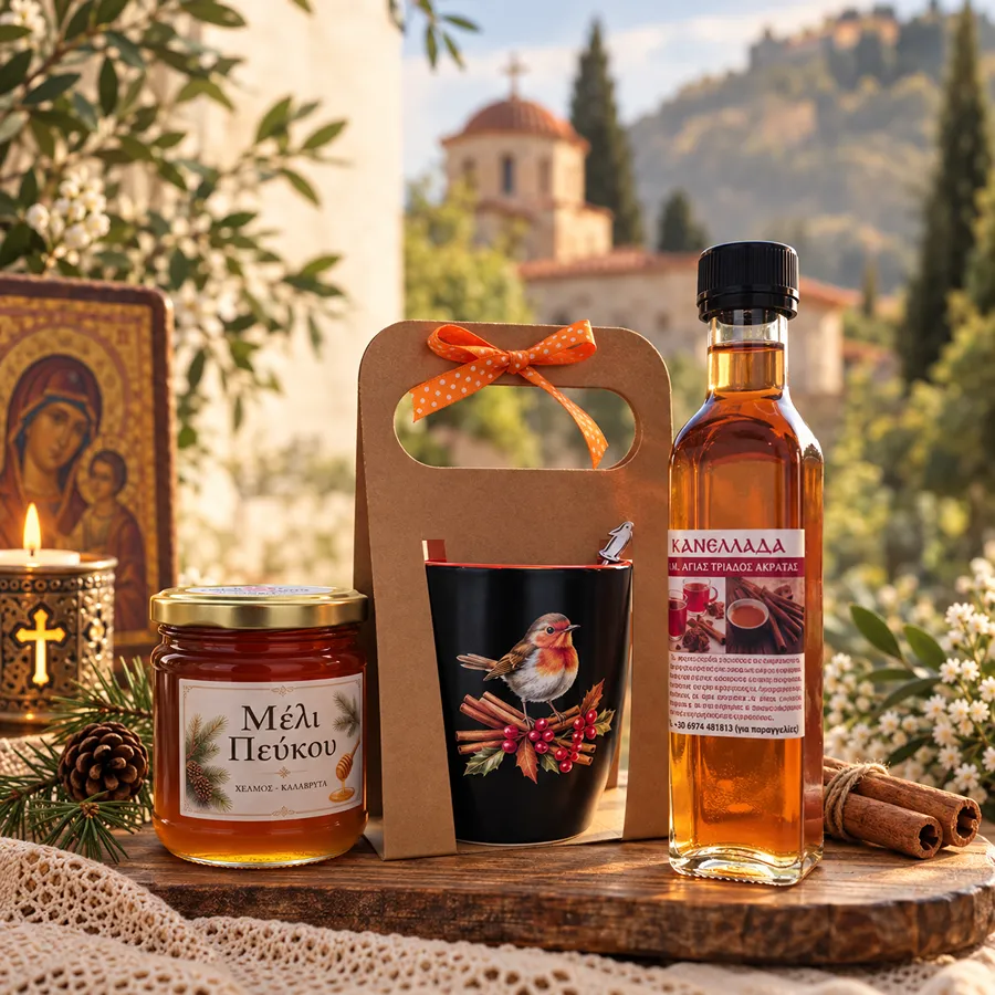 Μέλι Πεύκου, Κανελλάδα & Κεραμική Κούπα