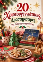20 χριστουγεννιάτικες δραστηριότητες