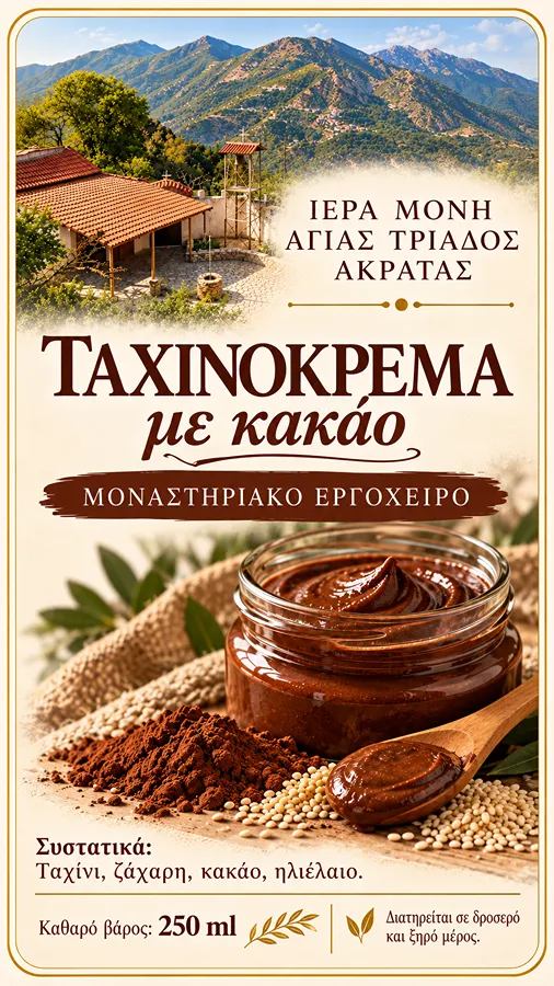 Ταχινοκρέμα με Κακάο