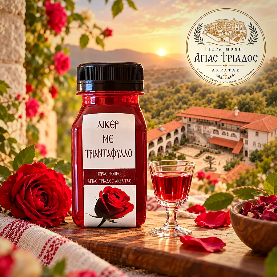 Λικέρ με τριαντάφυλλο