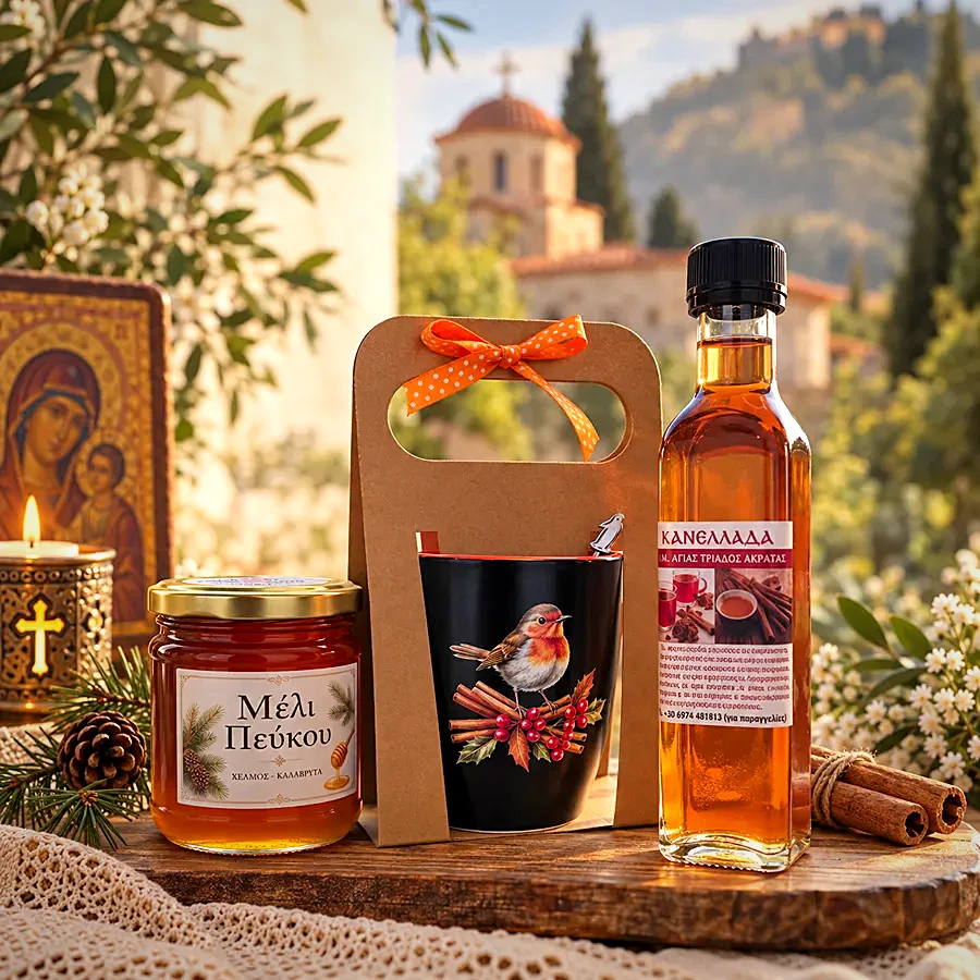 Μέλι Πεύκου, Κανελλάδα & Κεραμική Κούπα