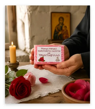 Σαπούνι με τριαντάφυλλο