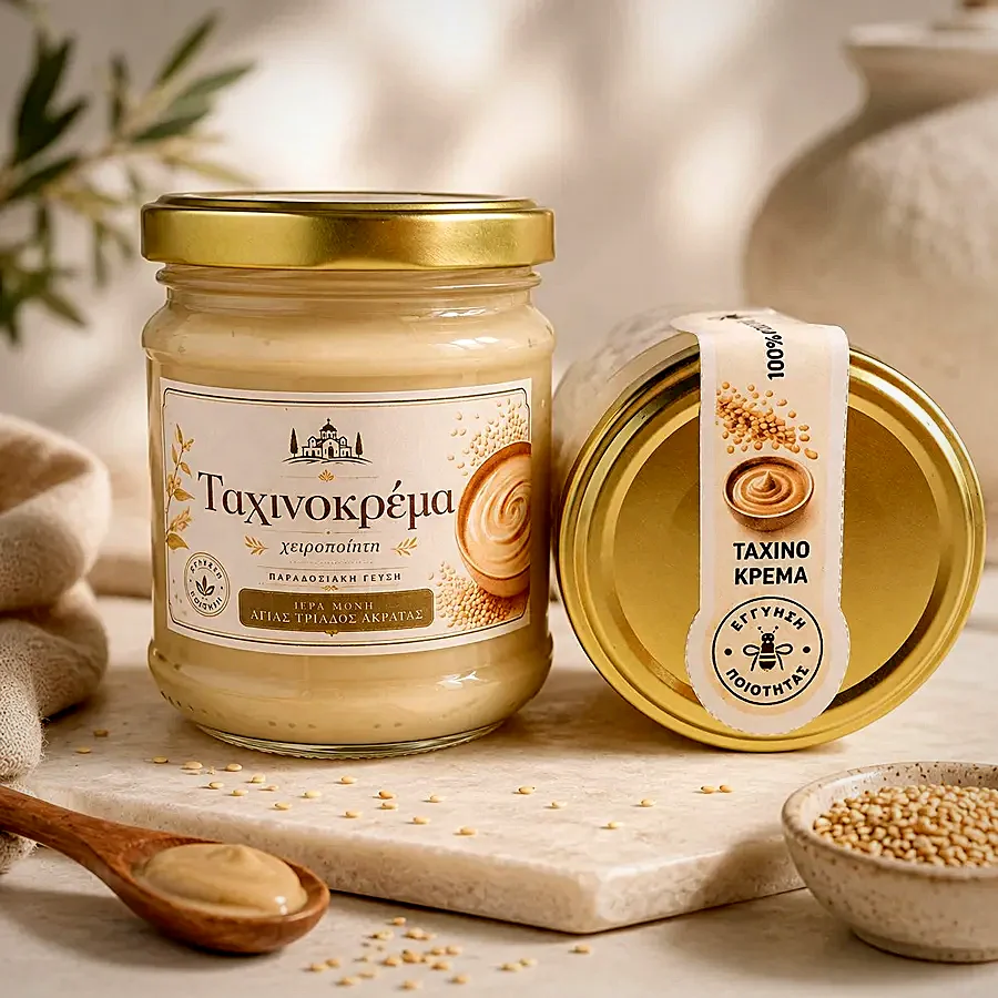 Ταχινοκρέμα με εκλεκτό σουσάμι