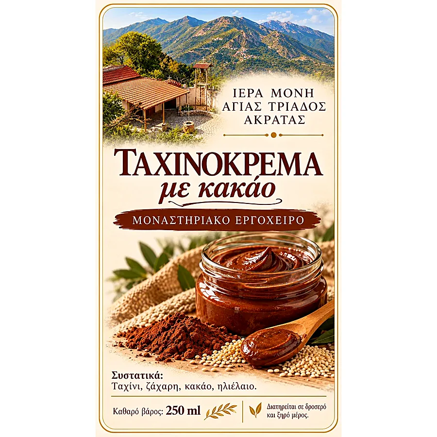 Ταχινοκρέμα με Κακάο